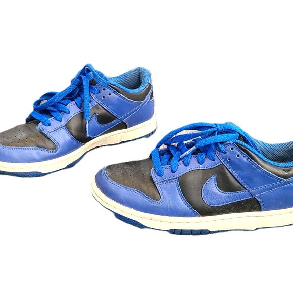 Nike Dunk Low Retro Hyper Cobalt GS CW1590-001 Youth sz 6 Black Blue - Picture 7 of 14